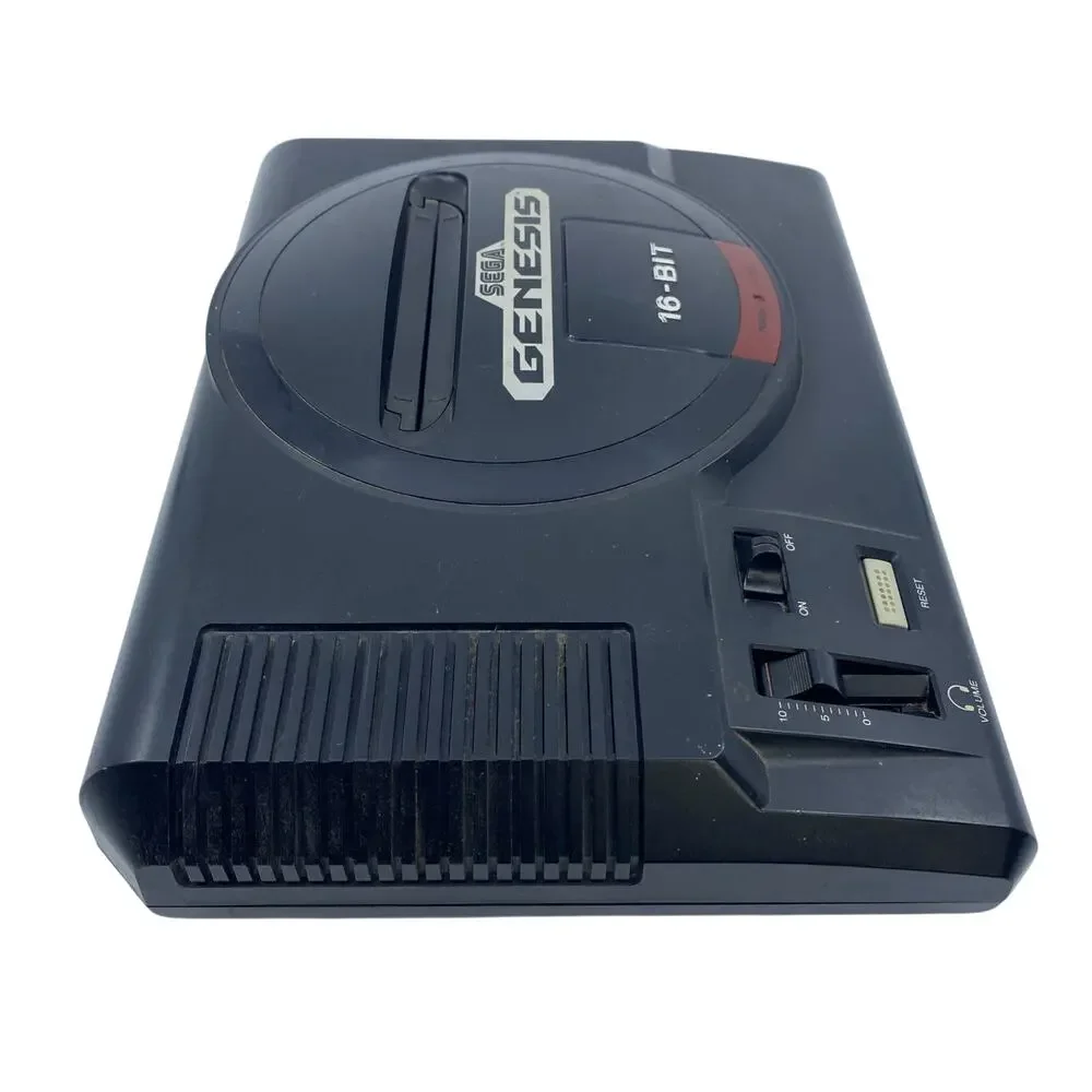 Sega Genesis Console 16 Bit Model 1601 with 6 Games & 1 Controller Tested Works